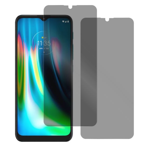 [2枚入り] LOOF 強化ソフトフィルム moto g9 play motog9play g9play 保護フィルム クリア/マット/ブルーライトカット/覗き見防止  簡単貼り付け 画面保護 ソフトフィルム 気泡なし 傷防止 割れ防止 [ moto g9 play ]