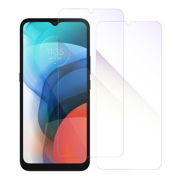 [2枚入り] LOOF 強化ソフトフィルム moto e7 motoe7 保護フィルム クリア/マット/ブルーライトカット/覗き見防止  簡単貼り付け 画面保護 ソフトフィルム 気泡なし 傷防止 割れ防止 [ moto e7 ]