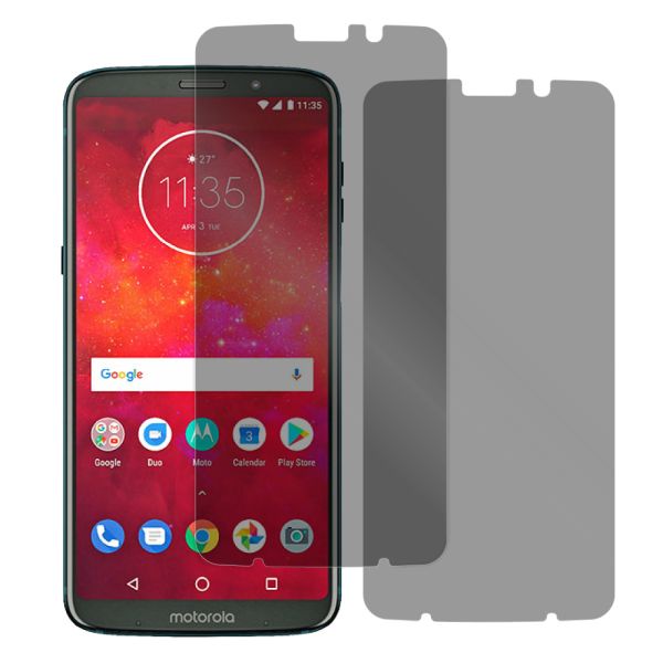 [2枚入り] LOOF 強化ソフトフィルム motorola moto z3 play motoz3play z3play 保護フィルム クリア/マット/ブルーライトカット/覗き見防止  簡単貼り付け 画面保護 ソフトフィルム 気泡なし 傷防止 割れ防止 [ motorola moto z3 play ]