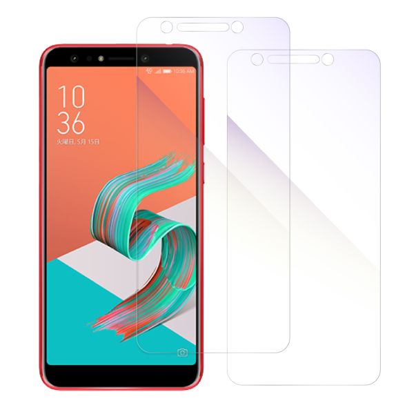 [2枚入り] LOOF 強化ソフトフィルム ZenFone 5Q ZC600KL zenfone5q 保護フィルム クリア/マット/ブルーライトカット/覗き見防止  簡単貼り付け 画面保護 ソフトフィルム 気泡なし 傷防止 割れ防止 [ ZenFone 5Q ]