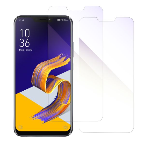[2枚入り] LOOF 強化ソフトフィルム ZenFone 5 / 5Z ZE620KL / ZS620KL zenfone5 zenfone5z 保護フィルム クリア/マット/ブルーライトカット/覗き見防止  簡単貼り付け 画面保護 ソフトフィルム 気泡なし 傷防止 割れ防止 [ ZenFone 5 / 5Z ]