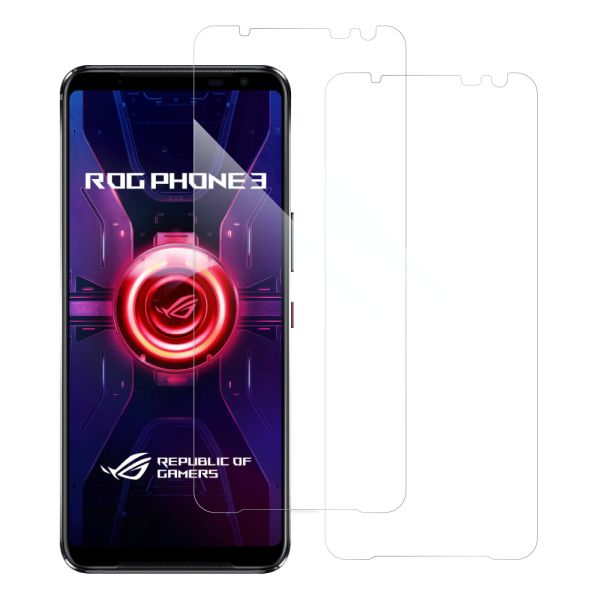 [2枚入り] LOOF 強化ソフトフィルム ASUS ROG Phone 3 ZS661KS rogphone3 保護フィルム クリア/マット/ブルーライトカット/覗き見防止  簡単貼り付け 画面保護 ソフトフィルム 気泡なし 傷防止 割れ防止 [ ASUS ROG Phone 3 (ZS661KS) ]