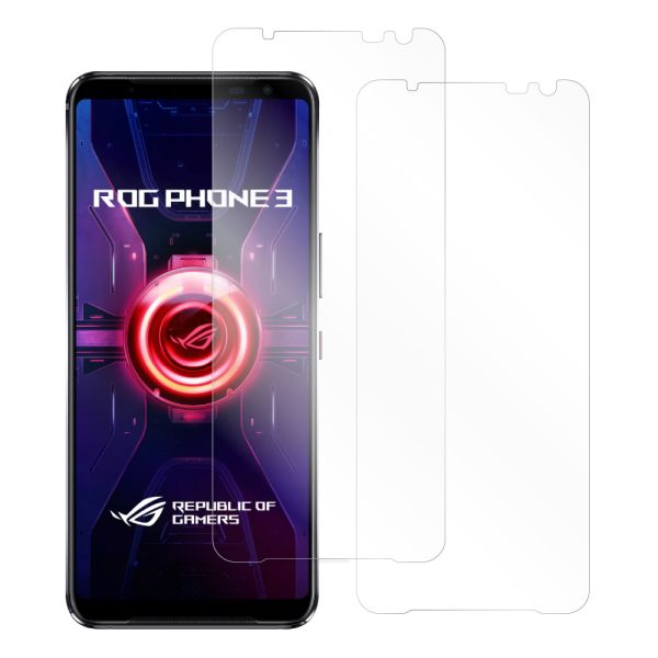 [2枚入り] LOOF 強化ソフトフィルム ASUS ROG Phone 3 ZS661KS rogphone3 保護フィルム クリア/マット/ブルーライトカット/覗き見防止  簡単貼り付け 画面保護 ソフトフィルム 気泡なし 傷防止 割れ防止 [ ASUS ROG Phone 3 (ZS661KS) ]