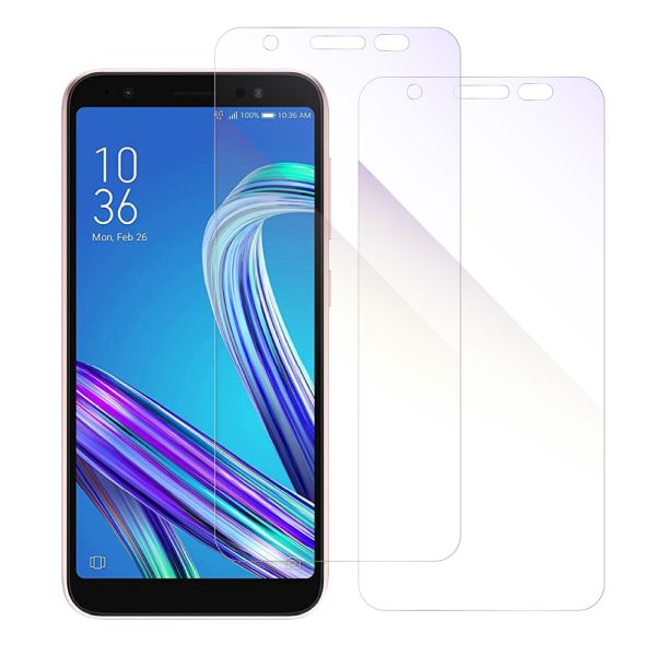 [2枚入り] LOOF 強化ソフトフィルム ZenFone Live (L1) ZA550KL zenfonelive livel1 保護フィルム クリア/マット/ブルーライトカット/覗き見防止  簡単貼り付け 画面保護 ソフトフィルム 気泡なし 傷防止 割れ防止 [ ZenFone Live (L1) ]