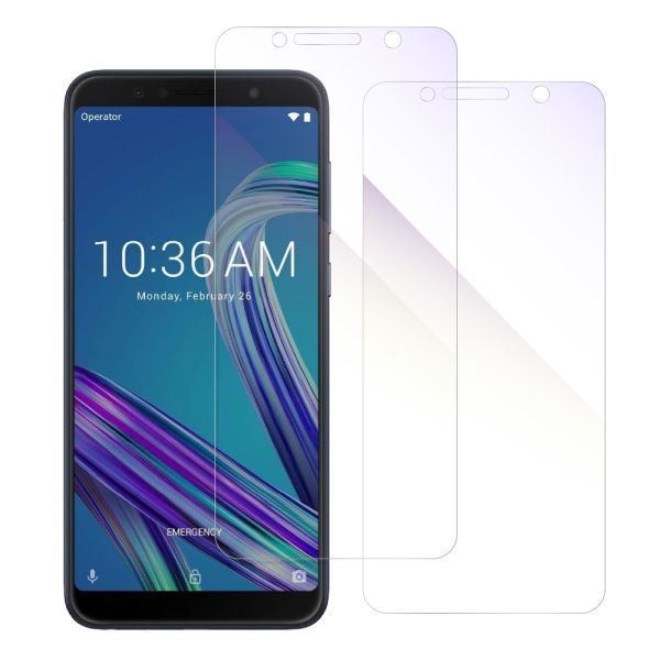 [2枚入り] LOOF 強化ソフトフィルム ZenFone Max Pro (M1) ZB602KL zenfonemaxpro maxpro maxprom1 保護フィルム クリア/マット/ブルーライトカット/覗き見防止  簡単貼り付け 画面保護 ソフトフィルム 気泡なし 傷防止 割れ防止 [ ZenFone Max Pro (M1) ]