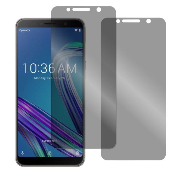 [2枚入り] LOOF 強化ソフトフィルム ZenFone Max Pro (M1) ZB602KL zenfonemaxpro maxpro maxprom1 保護フィルム クリア/マット/ブルーライトカット/覗き見防止  簡単貼り付け 画面保護 ソフトフィルム 気泡なし 傷防止 割れ防止 [ ZenFone Max Pro (M1) ]