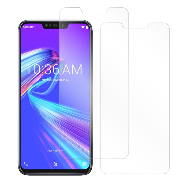 [2枚入り] LOOF 強化ソフトフィルム ZenFone Max (M2) ZB633KL zenfonemax maxm2 保護フィルム クリア/マット/ブルーライトカット/覗き見防止  簡単貼り付け 画面保護 ソフトフィルム 気泡なし 傷防止 割れ防止 [ ZenFone Max (M2) ]