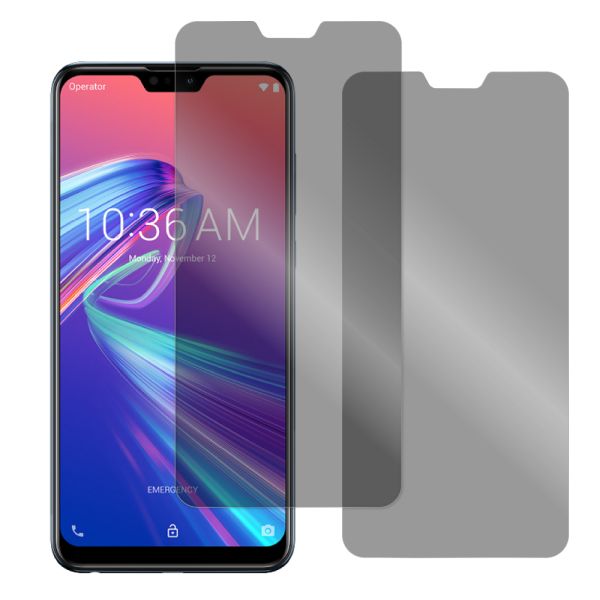 [2枚入り] LOOF 強化ソフトフィルム ZenFone Max Pro (M2) ZB631KL zenfonemaxpro maxpro maxprom2 保護フィルム クリア/マット/ブルーライトカット/覗き見防止  簡単貼り付け 画面保護 ソフトフィルム 気泡なし 傷防止 割れ防止 [ ZenFone Max Pro (M2) ]