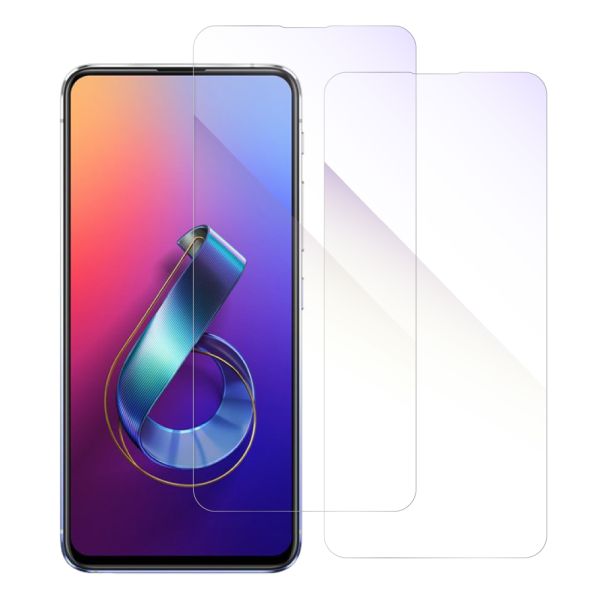 [2枚入り] LOOF 強化ソフトフィルム ZenFone 6 / 6 Edition 30 ZS630KL zenfone6 保護フィルム クリア/マット/ブルーライトカット/覗き見防止  簡単貼り付け 画面保護 ソフトフィルム 気泡なし 傷防止 割れ防止 [ ZenFone 6/6 Edition 30 ]