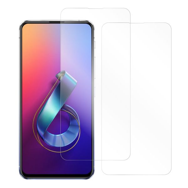 [2枚入り] LOOF 強化ソフトフィルム ZenFone 6 / 6 Edition 30 ZS630KL zenfone6 保護フィルム クリア/マット/ブルーライトカット/覗き見防止  簡単貼り付け 画面保護 ソフトフィルム 気泡なし 傷防止 割れ防止 [ ZenFone 6/6 Edition 30 ]