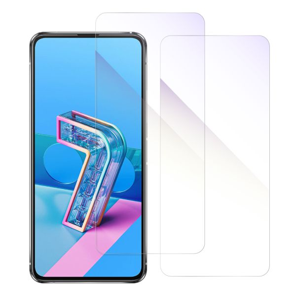 [2枚入り] LOOF 強化ソフトフィルム ZenFone 7 / 7 Pro zenfone7 7pro 保護フィルム クリア/マット/ブルーライトカット/覗き見防止  簡単貼り付け 画面保護 ソフトフィルム 気泡なし 傷防止 割れ防止 [ ZenFone 7 / ZenFone 7 Pro ]
