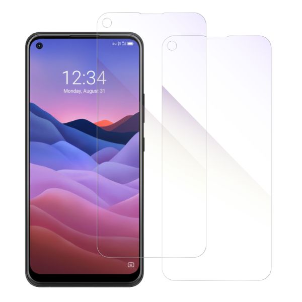 [2枚入り] LOOF 強化ソフトフィルム ZTE a1 ZTG01 ztea1 保護フィルム クリア/マット/ブルーライトカット/覗き見防止  簡単貼り付け 画面保護 ソフトフィルム 気泡なし 傷防止 割れ防止 [ ZTE a1 ]