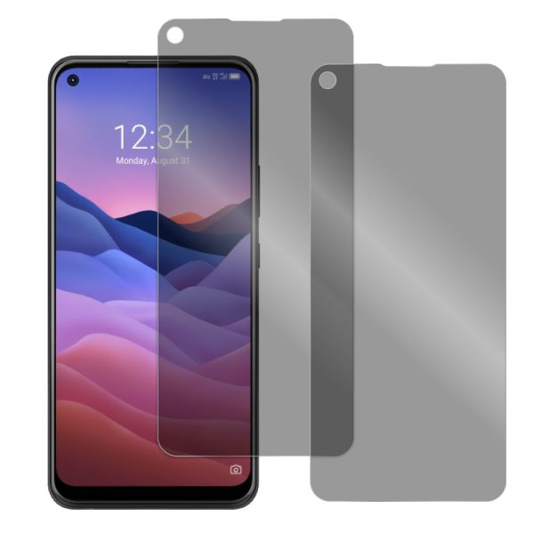[2枚入り] LOOF 強化ソフトフィルム ZTE a1 ZTG01 ztea1 保護フィルム クリア/マット/ブルーライトカット/覗き見防止  簡単貼り付け 画面保護 ソフトフィルム 気泡なし 傷防止 割れ防止 [ ZTE a1 ]