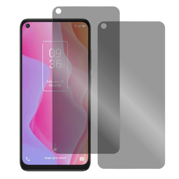 [2枚入り] LOOF 強化ソフトフィルム TCL 10 Lite 10lite 保護フィルム クリア/マット/ブルーライトカット/覗き見防止  簡単貼り付け 画面保護 ソフトフィルム 気泡なし 傷防止 割れ防止 [ TCL 10 Lite ]