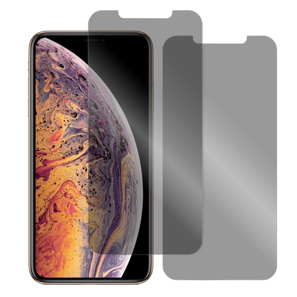 [2枚入り] LOOF 強化ソフトフィルム iPhone XS Max iPhonexsmax xsmax 保護フィルム クリア/マット/ブルーライトカット/覗き見防止  簡単貼り付け 画面保護 ソフトフィルム 気泡なし 傷防止 割れ防止 [ iPhone XS Max ]