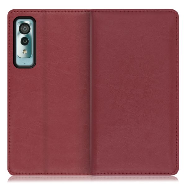 [ LOOF ROYALE ] Android One S8 AndroidOne S8 androidones8 S8-KC スマホケース ケース カバー 手帳型ケース カード収納 マグネット付き 本革 ベルトなし [ Android One S8 ]