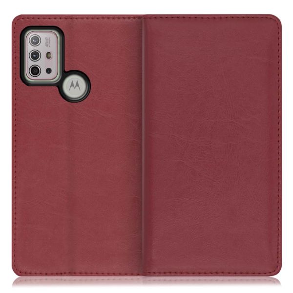 [ LOOF ROYALE ] moto g10 / g30 motog10 motog30 スマホケース ケース カバー 手帳型ケース カード収納 マグネット付き 本革 ベルトなし [ moto g10/g30 ]
