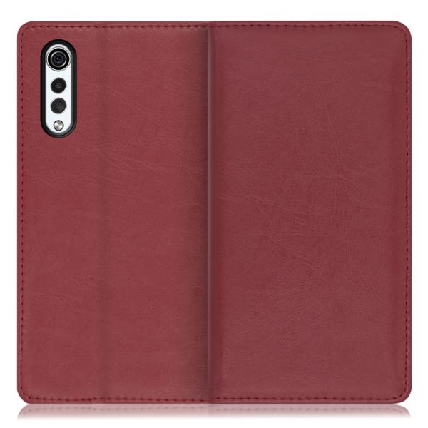 [ LOOF ROYALE ] LG VELVET L-52A lgvelvet スマホケース ケース カバー 手帳型ケース カード収納 マグネット付き 本革 ベルトなし [ LG VELVET ]
