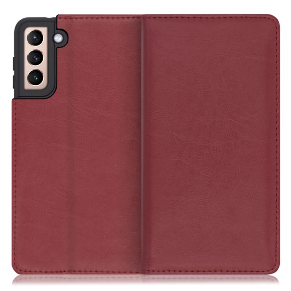 [ LOOF ROYALE ] Galaxy S21+ 5G SCG10 s21plus s21 plus s21plus5g s21+5g スマホケース ケース カバー 手帳型ケース カード収納 マグネット付き 本革 ベルトなし [ Galaxy S21+ 5G ]