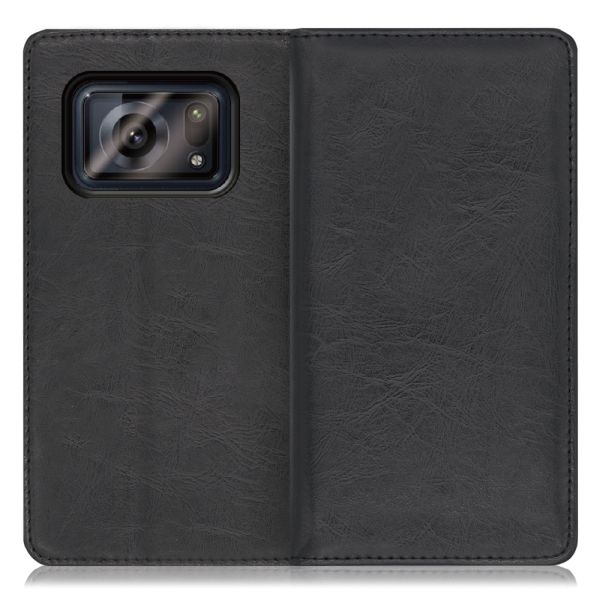 [ LOOF ROYALE ] AQUOS R6 SH-51B / A101SH / SH-M22  スマホケース ケース カバー 手帳型ケース カード収納 マグネット付き 本革 ベルトなし [ AQUOS R6 ]