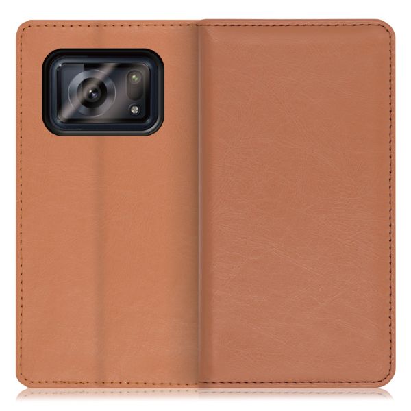 [ LOOF ROYALE ] AQUOS R6 SH-51B / A101SH / SH-M22  スマホケース ケース カバー 手帳型ケース カード収納 マグネット付き 本革 ベルトなし [ AQUOS R6 ]