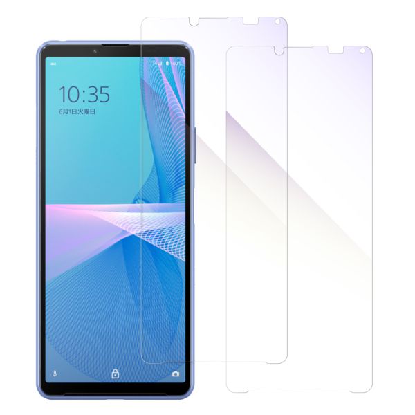 [2枚入り] LOOF 強化ソフトフィルム Xperia 10 III /  10 III Lite Xperia10III 10III xperia10 保護フィルム クリア/マット/ブルーライトカット/覗き見防止  簡単貼り付け 画面保護 ソフトフィルム 気泡なし 傷防止 割れ防止 [ Xperia 10 III / Lite ]