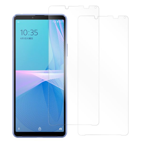 [2枚入り] LOOF 強化ソフトフィルム Xperia 10 III /  10 III Lite Xperia10III 10III xperia10 保護フィルム クリア/マット/ブルーライトカット/覗き見防止  簡単貼り付け 画面保護 ソフトフィルム 気泡なし 傷防止 割れ防止 [ Xperia 10 III / Lite ]