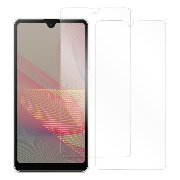 [2枚入り] LOOF 強化ソフトフィルム Xperia Ace II SO-41B aceⅡ ace2 保護フィルム クリア/マット/ブルーライトカット/覗き見防止  簡単貼り付け 画面保護 ソフトフィルム 気泡なし 傷防止 割れ防止 [ Xperia Ace Ⅱ ]