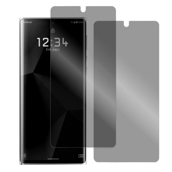 [2枚入り] LOOF 強化ソフトフィルム LEITZ PHONE 1 leitzphone1 leica 保護フィルム クリア/マット/ブルーライトカット/覗き見防止  簡単貼り付け 画面保護 ソフトフィルム 気泡なし 傷防止 割れ防止 [ LEITZ PHONE 1 ]