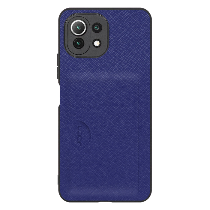 [ LOOF CASUAL-SLOT ] Xiaomi Mi 11 Lite 5G mi11lite5g 11lite スマホケース 背面 ケース カバー ハードケース カード入れ カードポケット カード収納 ストラップホール [ Mi 11 Lite 5G ]