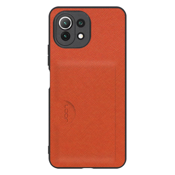 [ LOOF CASUAL-SLOT ] Xiaomi Mi 11 Lite 5G mi11lite5g 11lite スマホケース 背面 ケース カバー ハードケース カード入れ カードポケット カード収納 ストラップホール [ Mi 11 Lite 5G ]