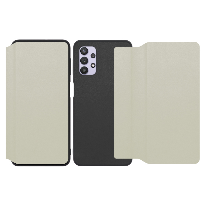 [ LOOF SLIM-FIT ] Galaxy A32 5G SCG08 a325g スマホケース 背面 ケース カバー 手帳型 ハードケース カード収納 ポケットあり/なし マグネットなし ストラップホール [ Galaxy A32 5G ]