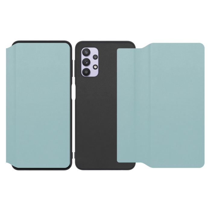 [ LOOF SLIM-FIT ] Galaxy A32 5G SCG08 a325g スマホケース 背面 ケース カバー 手帳型 ハードケース カード収納 ポケットあり/なし マグネットなし ストラップホール [ Galaxy A32 5G ]