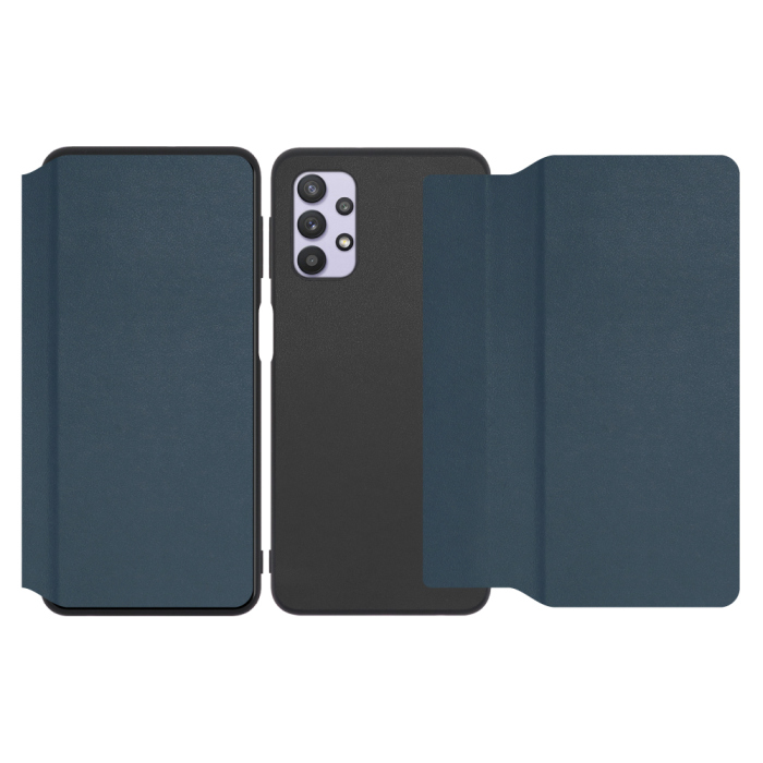 [ LOOF SLIM-FIT ] Galaxy A32 5G SCG08 a325g スマホケース 背面 ケース カバー 手帳型 ハードケース カード収納 ポケットあり/なし マグネットなし ストラップホール [ Galaxy A32 5G ]