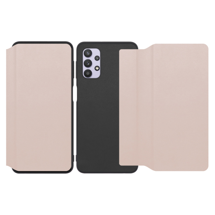 [ LOOF SLIM-FIT ] Galaxy A32 5G SCG08 a325g スマホケース 背面 ケース カバー 手帳型 ハードケース カード収納 ポケットあり/なし マグネットなし ストラップホール [ Galaxy A32 5G ]