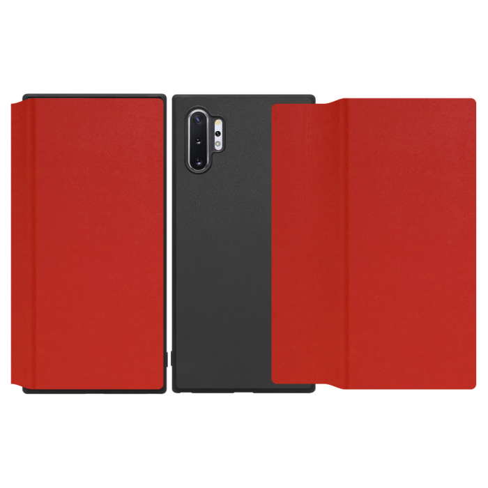 [ LOOF SLIM-FIT ] Galaxy Note10+ SC-01M / SCV45 note10+ note10plus note10 plus スマホケース 背面 ケース カバー 手帳型 ハードケース カード収納 ポケットあり/なし マグネットなし ストラップホール [ Galaxy Note10+ ]