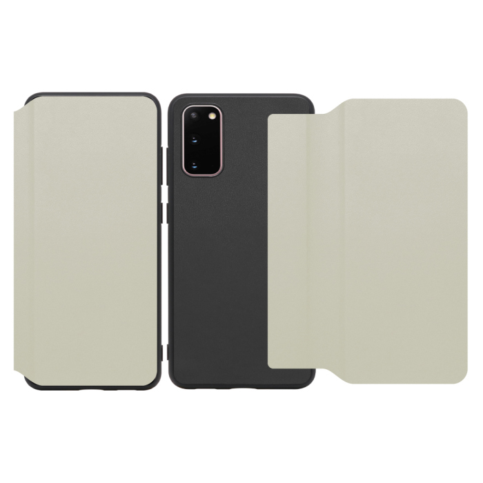 [ LOOF SLIM-FIT ] Galaxy S20 5G SC-51A / SCG01 s205g スマホケース 背面 ケース カバー 手帳型 ハードケース カード収納 ポケットあり/なし マグネットなし ストラップホール [ Galaxy S20 5G ]