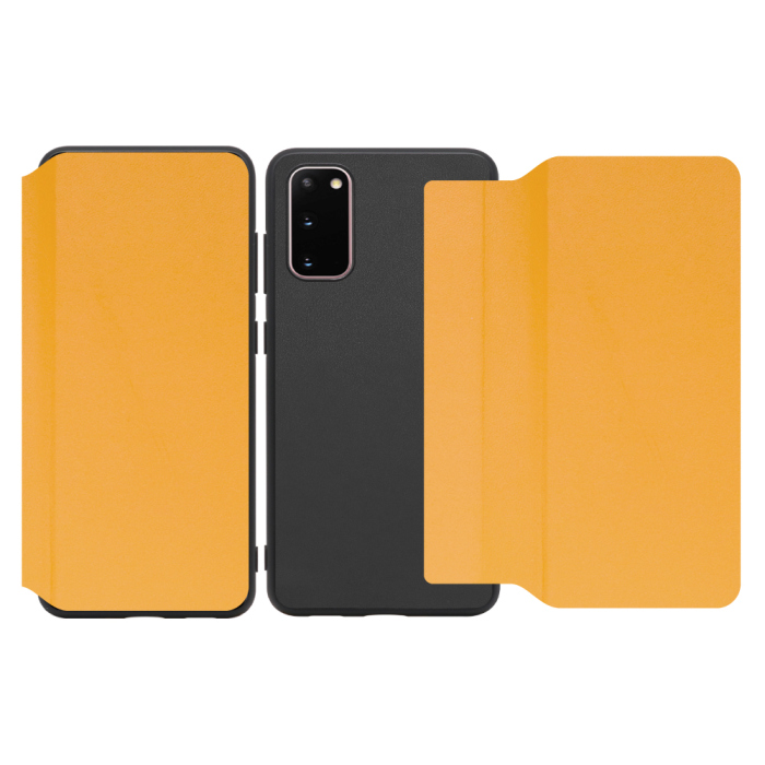 [ LOOF SLIM-FIT ] Galaxy S20 5G SC-51A / SCG01 s205g スマホケース 背面 ケース カバー 手帳型 ハードケース カード収納 ポケットあり/なし マグネットなし ストラップホール [ Galaxy S20 5G ]