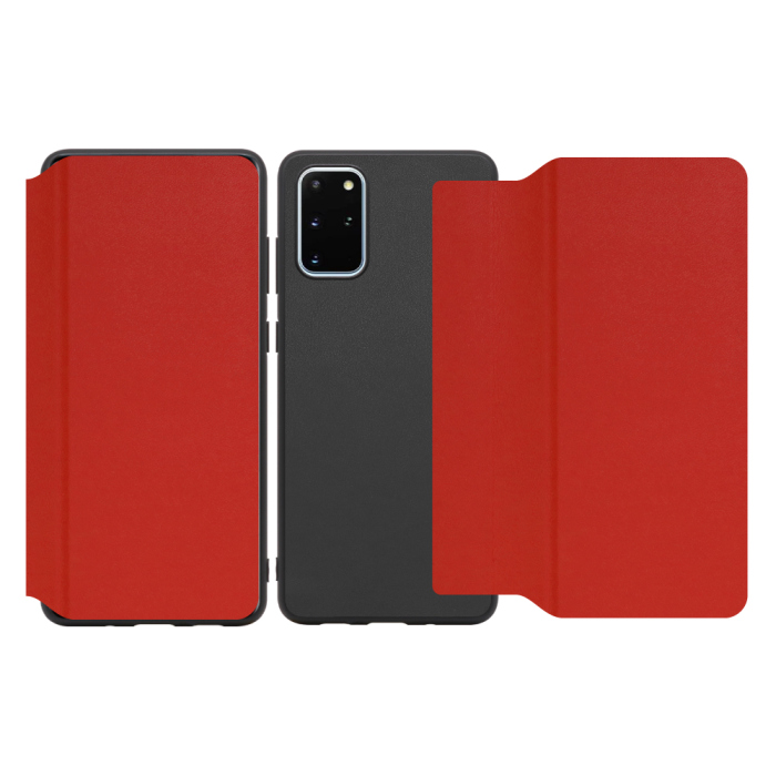 [ LOOF SLIM-FIT ] Galaxy S20+ 5G SC-52A / SCG02 s20plus S20 plus s20プラス s20+5g s20plus5g スマホケース 背面 ケース カバー 手帳型 ハードケース カード収納 ポケットあり/なし マグネットなし ストラップホール [ Galaxy S20+ 5G ]
