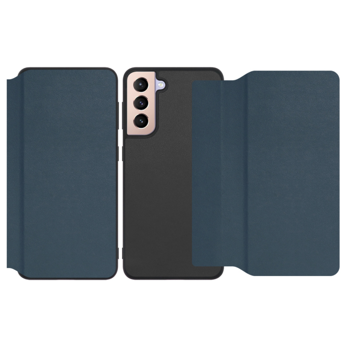 [ LOOF SLIM-FIT ] Galaxy S21 5G SC-51B / SCG09 s215g スマホケース 背面 ケース カバー 手帳型 ハードケース カード収納 ポケットあり/なし マグネットなし ストラップホール [ Galaxy S21 5G ]