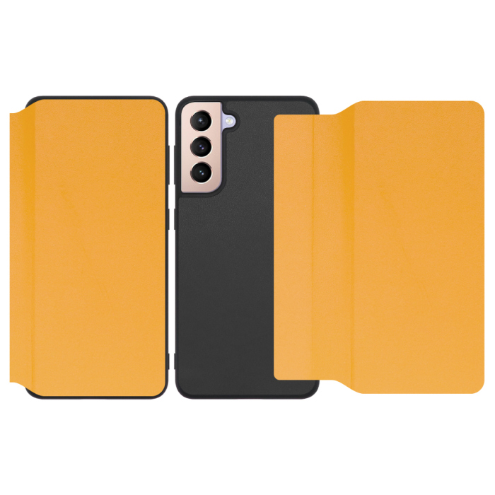 [ LOOF SLIM-FIT ] Galaxy S21 5G SC-51B / SCG09 s215g スマホケース 背面 ケース カバー 手帳型 ハードケース カード収納 ポケットあり/なし マグネットなし ストラップホール [ Galaxy S21 5G ]
