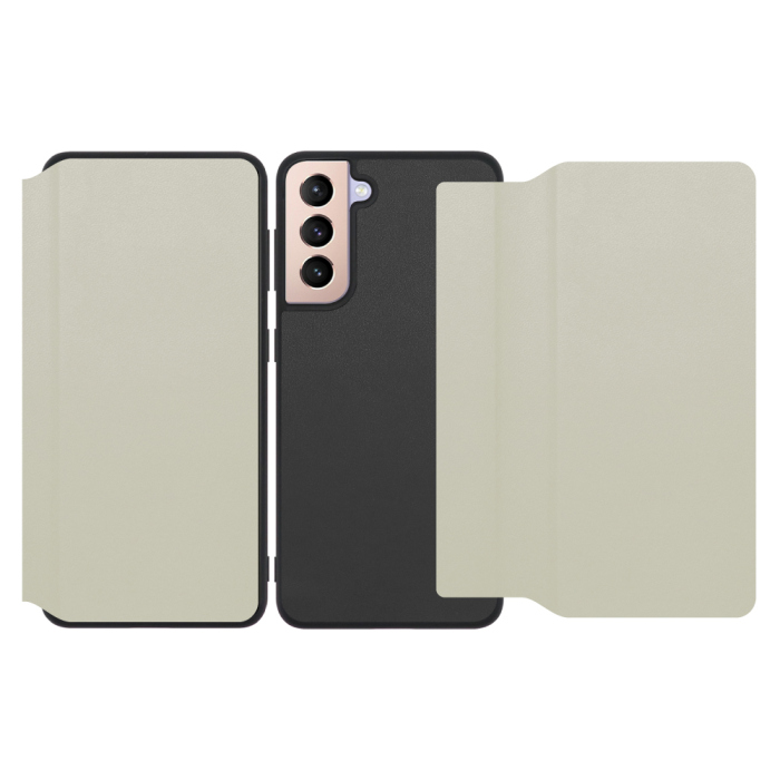 [ LOOF SLIM-FIT ] Galaxy S21+ 5G SCG10 s21plus s21 plus s21plus5g s21+5g スマホケース 背面 ケース カバー 手帳型 ハードケース カード収納 ポケットあり/なし マグネットなし ストラップホール [ Galaxy S21+ 5G ]
