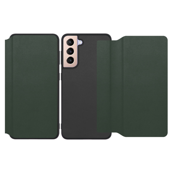[ LOOF SLIM-FIT ] Galaxy S21+ 5G SCG10 s21plus s21 plus s21plus5g s21+5g スマホケース 背面 ケース カバー 手帳型 ハードケース カード収納 ポケットあり/なし マグネットなし ストラップホール [ Galaxy S21+ 5G ]