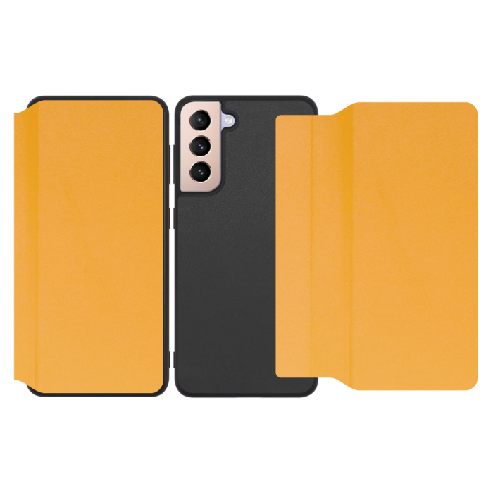 [ LOOF SLIM-FIT ] Galaxy S21+ 5G SCG10 s21plus s21 plus s21plus5g s21+5g スマホケース 背面 ケース カバー 手帳型 ハードケース カード収納 ポケットあり/なし マグネットなし ストラップホール [ Galaxy S21+ 5G ]