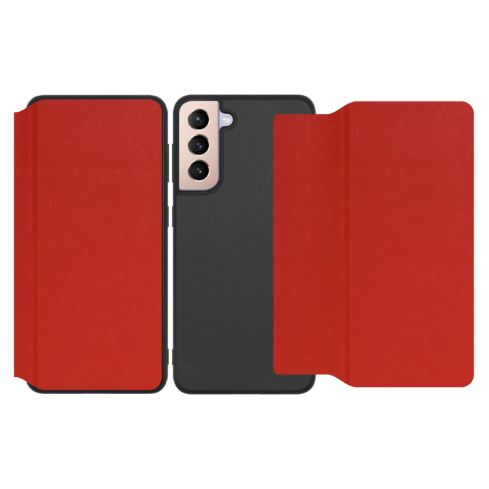 [ LOOF SLIM-FIT ] Galaxy S21+ 5G SCG10 s21plus s21 plus s21plus5g s21+5g スマホケース 背面 ケース カバー 手帳型 ハードケース カード収納 ポケットあり/なし マグネットなし ストラップホール [ Galaxy S21+ 5G ]