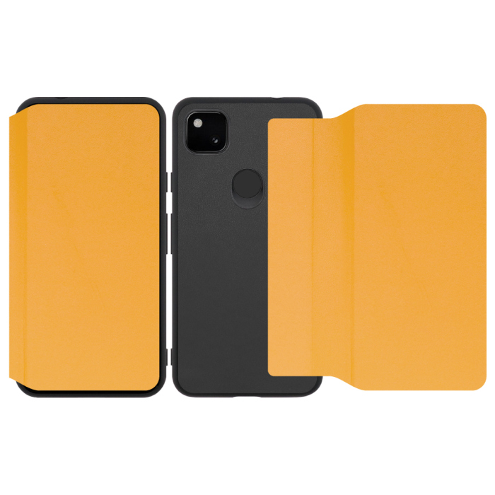 [ LOOF SLIM-FIT ] Google Pixel 4a pixel4a googlepixel4a スマホケース 背面 ケース カバー 手帳型 ハードケース カード収納 ポケットあり/なし マグネットなし ストラップホール [ Google Pixel 4a ]