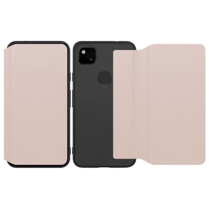 [ LOOF SLIM-FIT ] Google Pixel 4a pixel4a googlepixel4a スマホケース 背面 ケース カバー 手帳型 ハードケース カード収納 ポケットあり/なし マグネットなし ストラップホール [ Google Pixel 4a ]