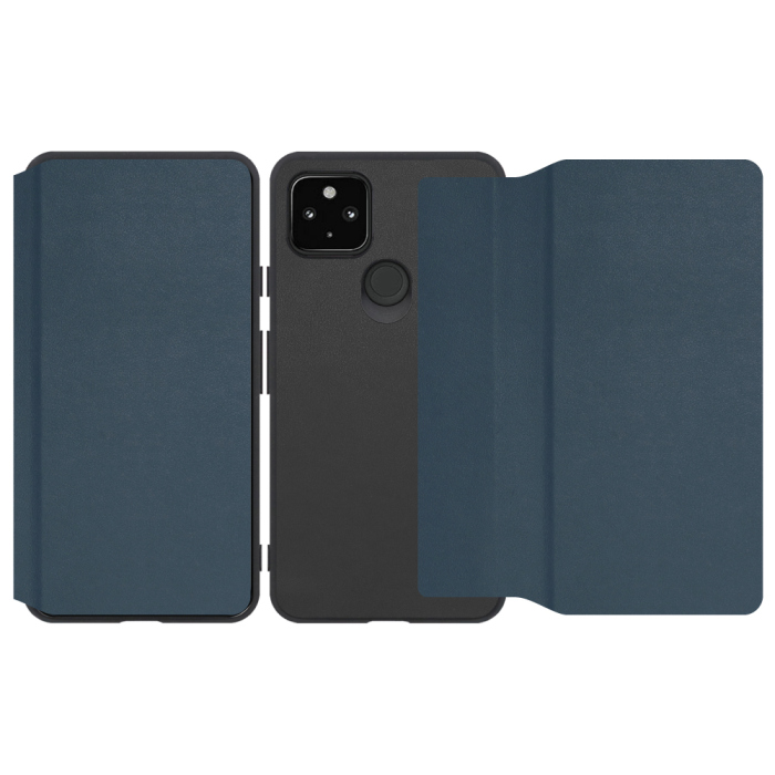[ LOOF SLIM-FIT ] Google Pixel 5 pixel5 Googlepixel5 スマホケース 背面 ケース カバー 手帳型 ハードケース カード収納 ポケットあり/なし マグネットなし ストラップホール [ Google Pixel 5 ]