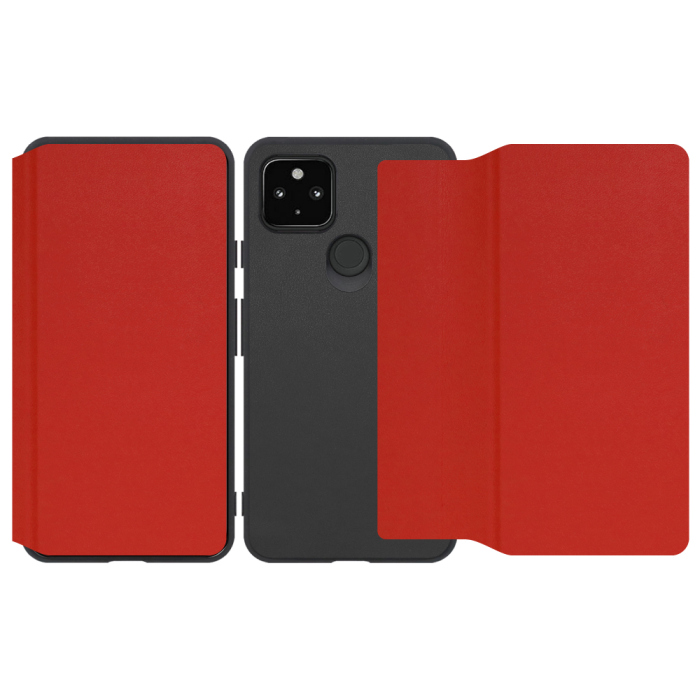 [ LOOF SLIM-FIT ] Google Pixel 5 pixel5 Googlepixel5 スマホケース 背面 ケース カバー 手帳型 ハードケース カード収納 ポケットあり/なし マグネットなし ストラップホール [ Google Pixel 5 ]