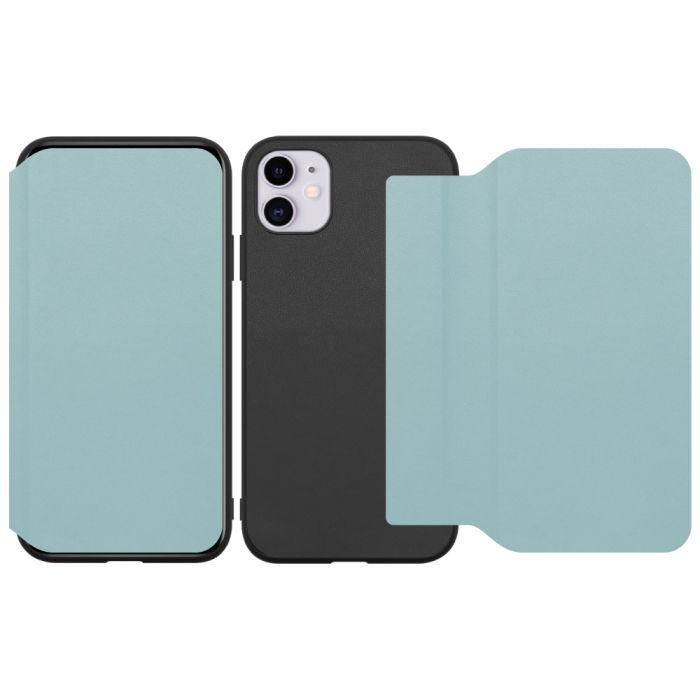 [ LOOF SLIM-FIT ] iPhone 11 iPhone11 スマホケース 背面 ケース カバー 手帳型 ハードケース カード収納 ポケットあり/なし マグネットなし ストラップホール [ iPhone 11 ]